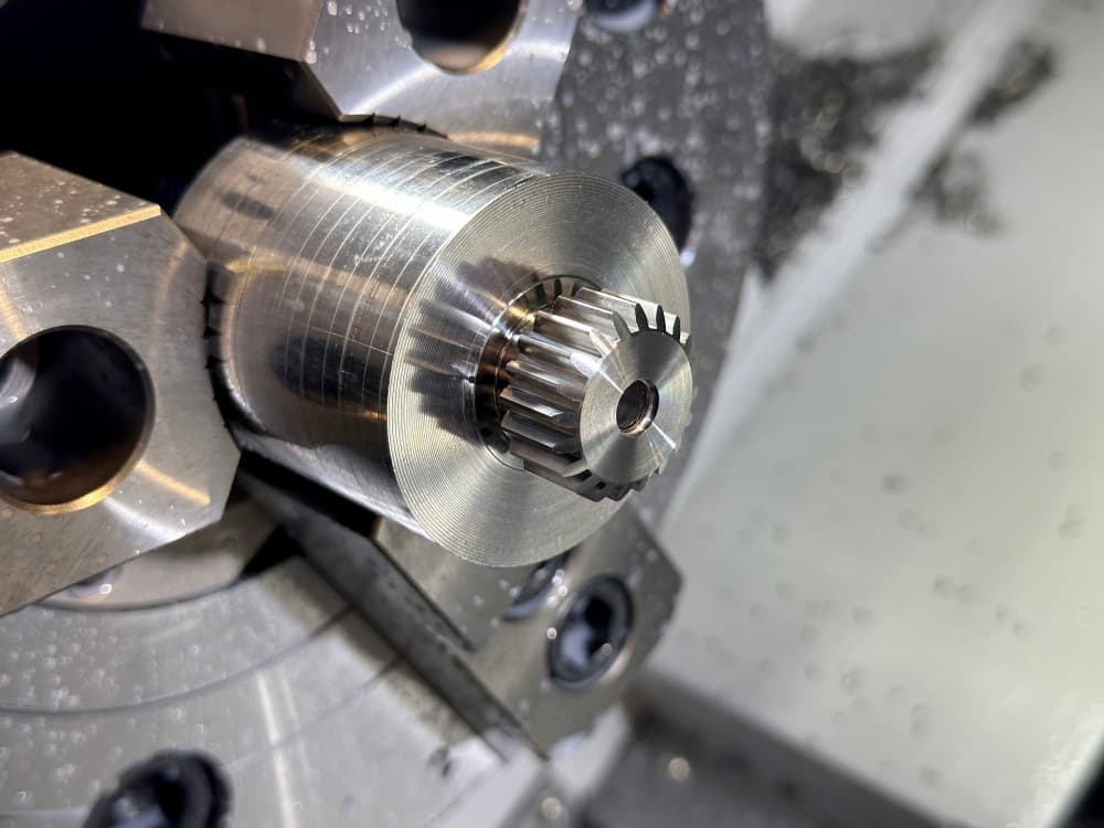 Gear Involute Spline Profile Broaching Cutting